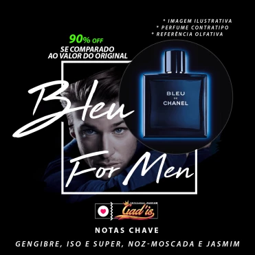 Perfume Similar Gadis 15 Inspirado em Bleu For Men Contratipo